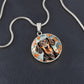 Retro Doxie - Circle Pendant - Real Rad Boutique