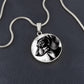 Rollin' Doxie - Circle Necklace - Real Rad Boutique