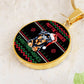 Rottie Kisses & Christmas Wishes Graphic Necklace - Real Rad Boutique