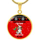 Sniffin' Around for Some Mistletoe Action Graphic Necklace - Real Rad Boutique