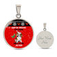 Sniffin' Around for Some Mistletoe Action Graphic Necklace - Real Rad Boutique