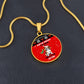 Sniffin' Around for Some Mistletoe Action Graphic Necklace - Real Rad Boutique