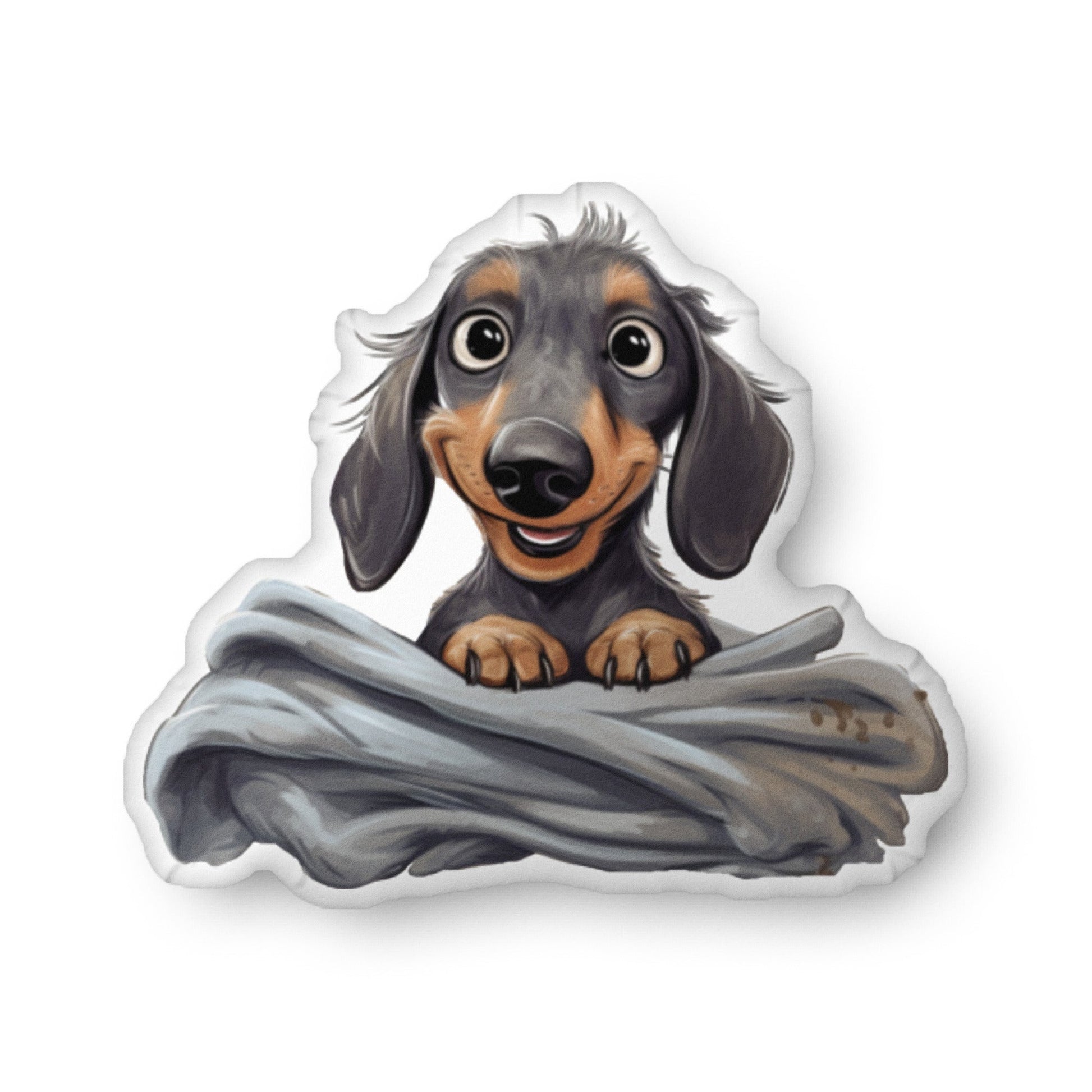 Snuggle Up - Dachshund Pillow - Real Rad Boutique