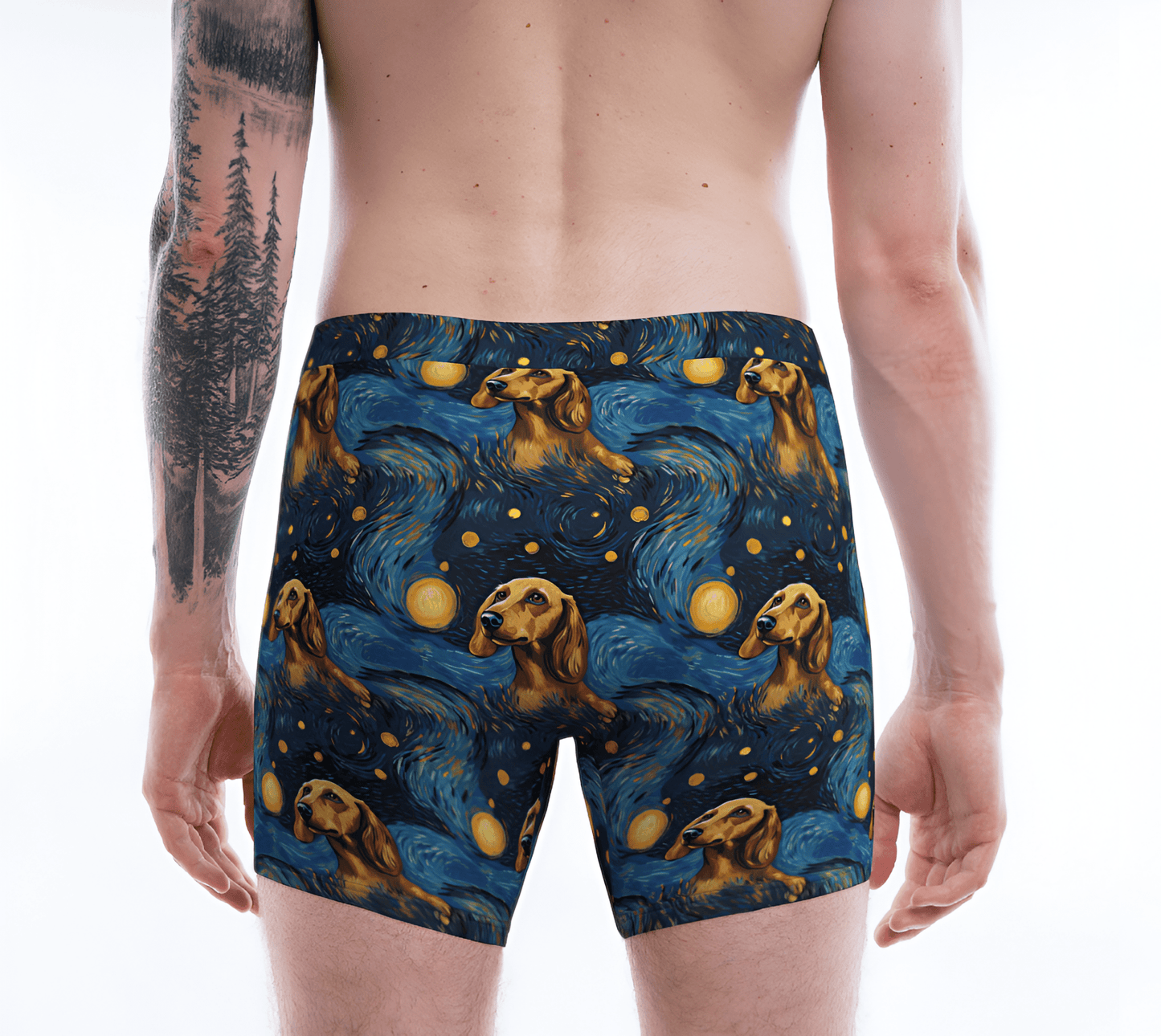 Starry Doxie - Boxer Briefs - Real Rad Boutique