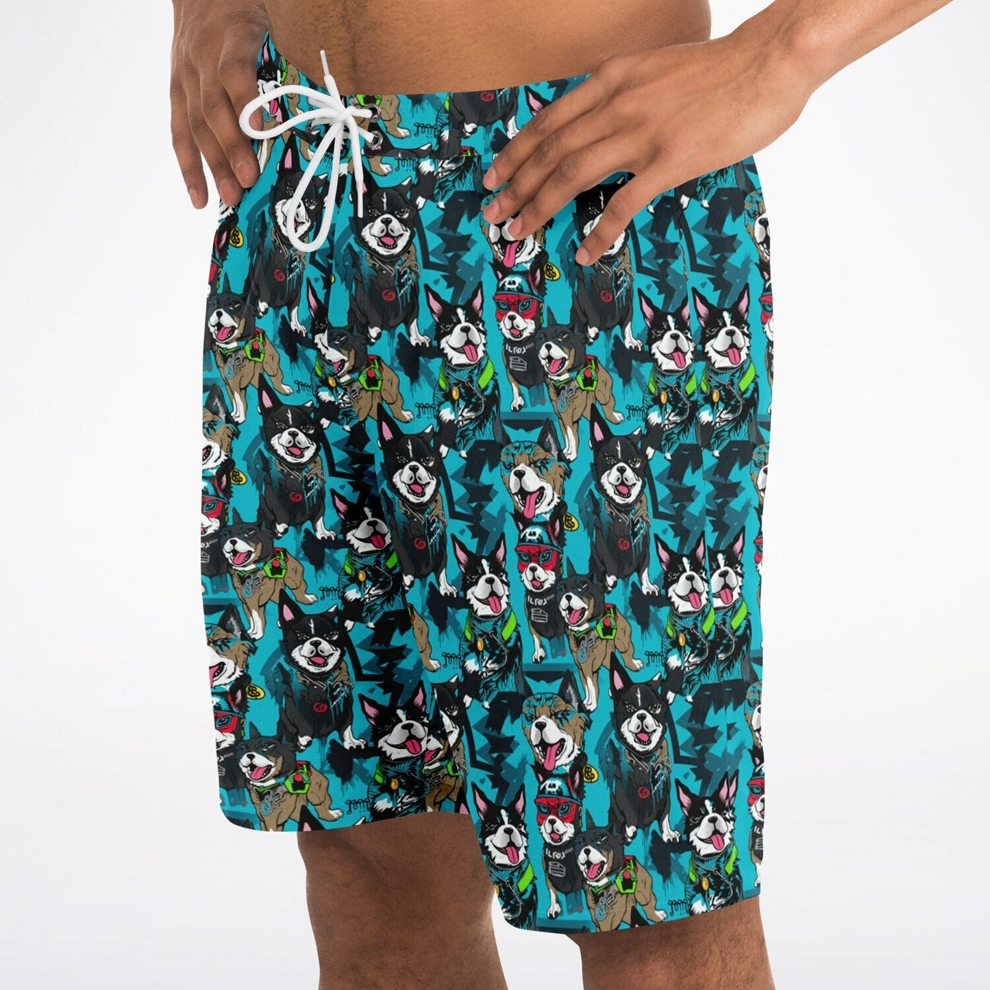 Street Pups - Board Shorts - Real Rad Boutique