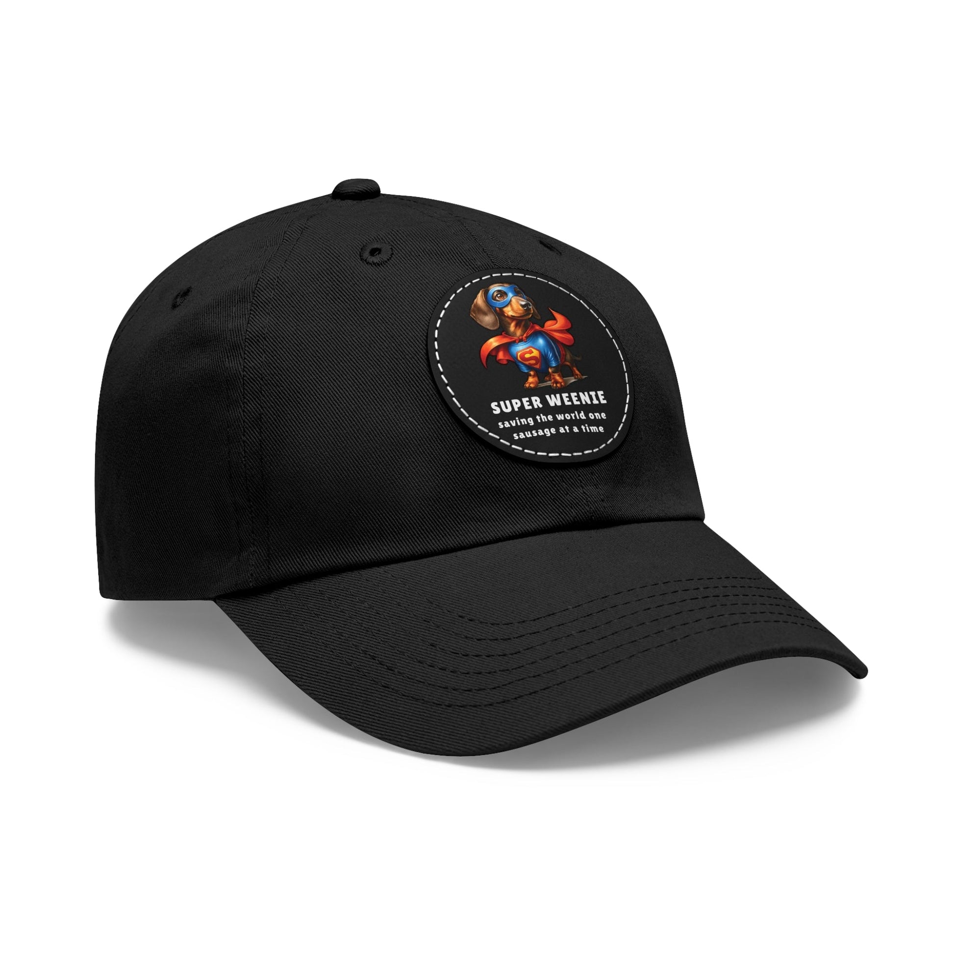 Super Weenie - Cap with Leather Patch - Real Rad Boutique