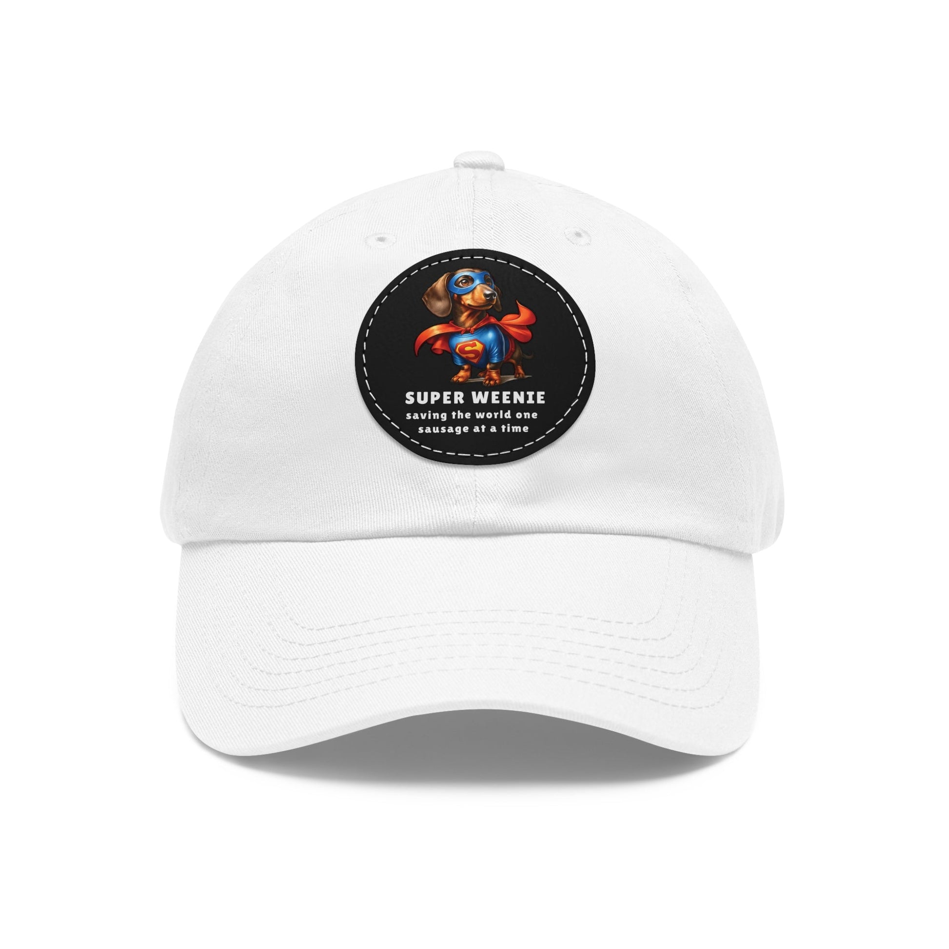 Super Weenie - Cap with Leather Patch - Real Rad Boutique