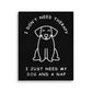 Therapy Dog - Canvas - Real Rad Boutique