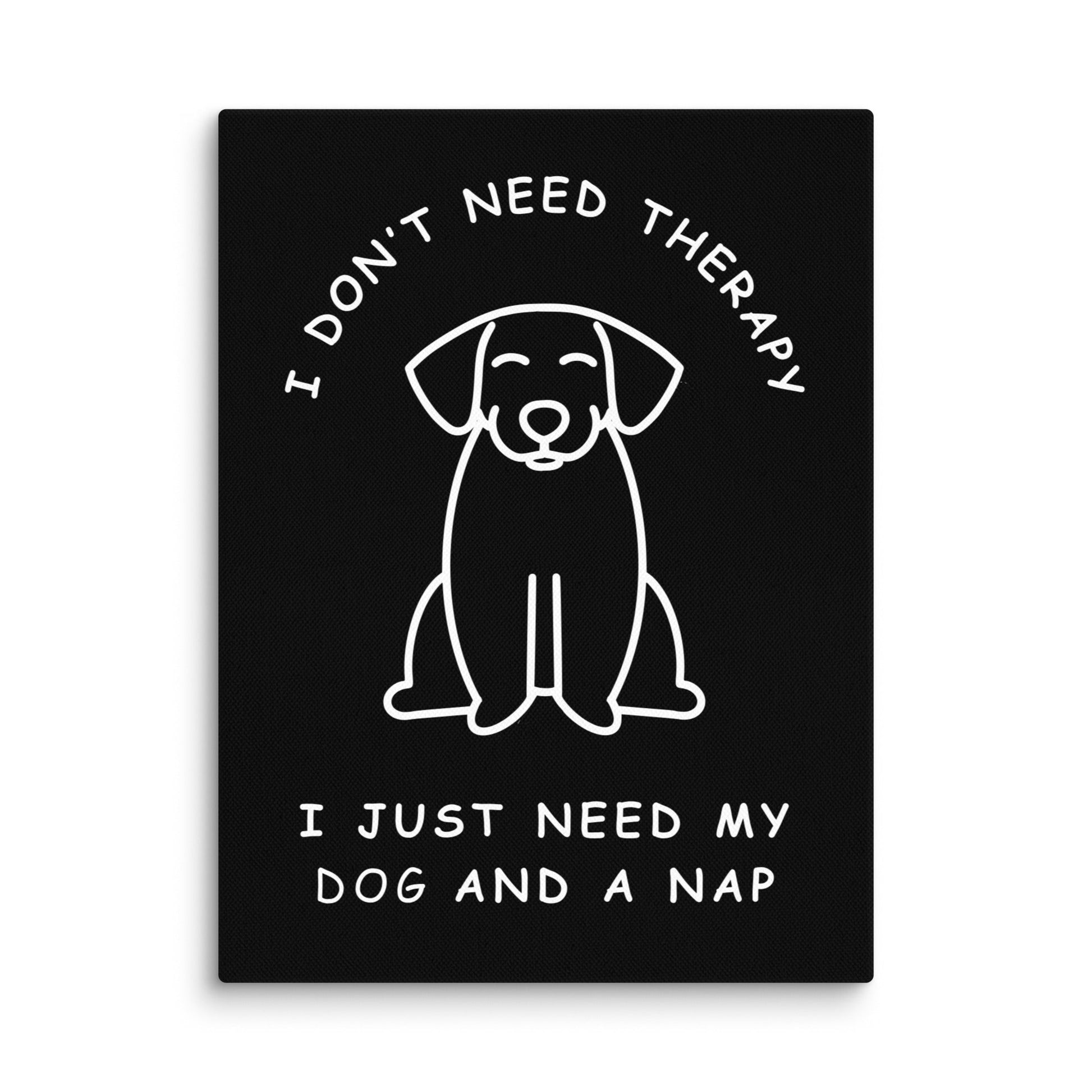 Therapy Dog - Canvas - Real Rad Boutique