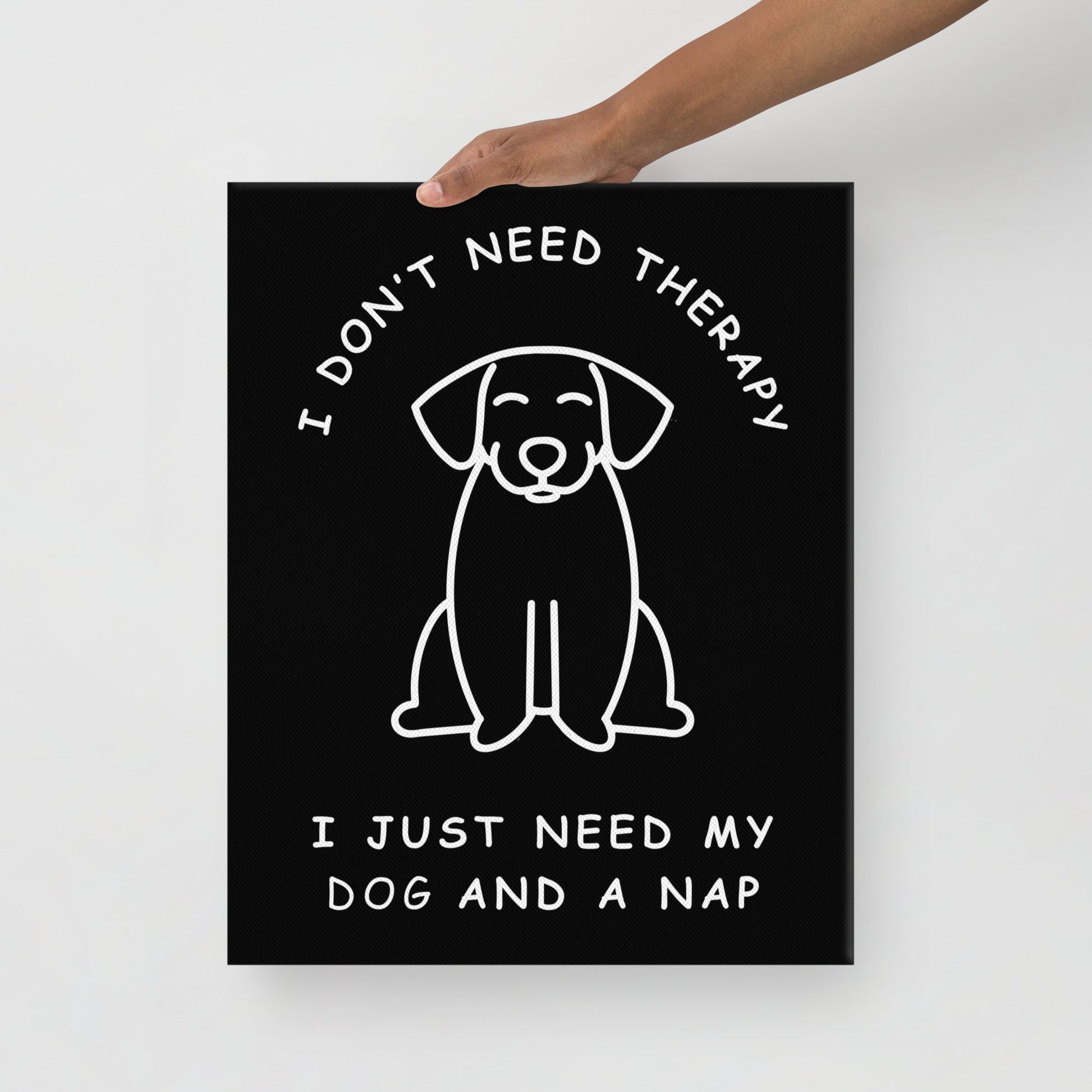 Therapy Dog - Canvas - Real Rad Boutique