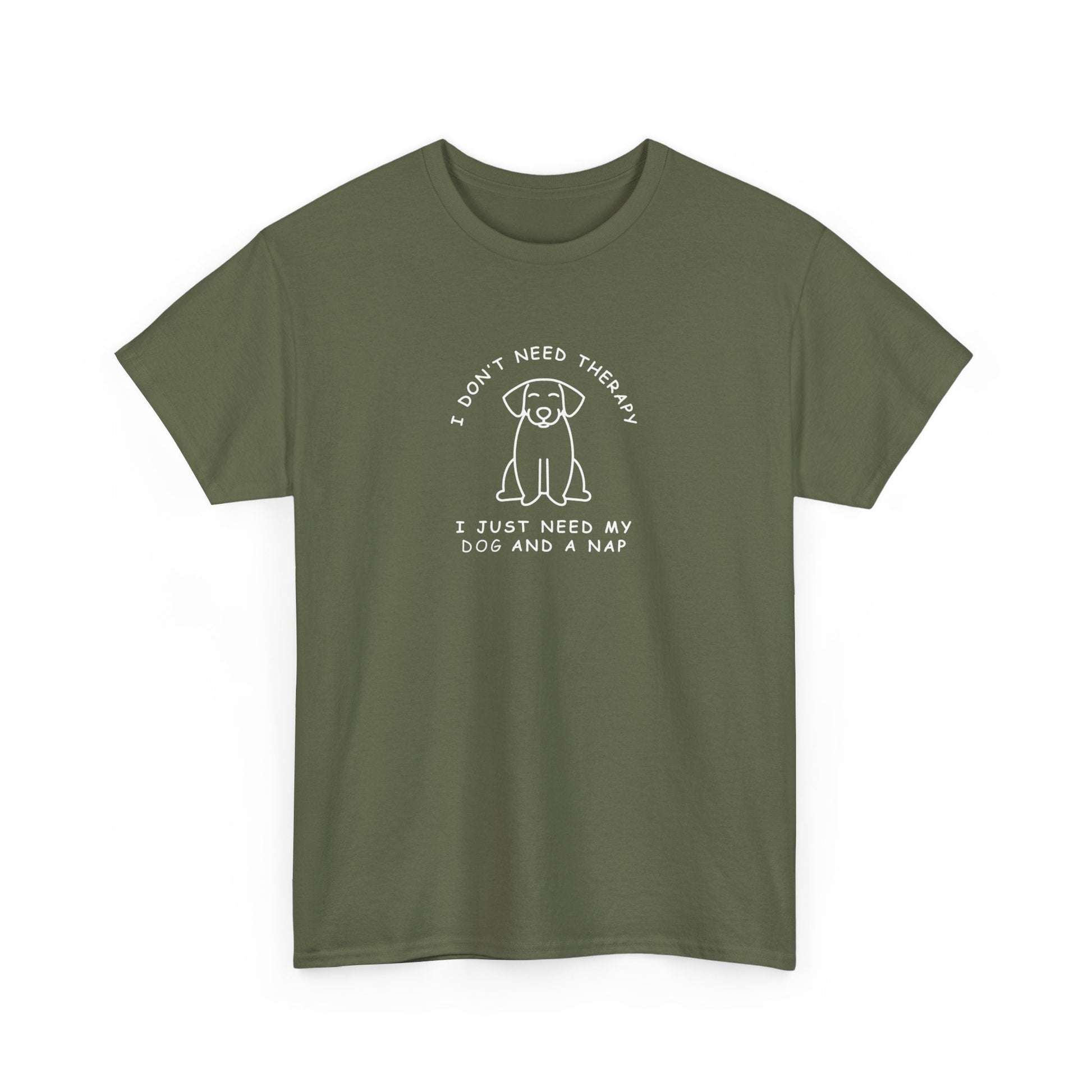 Therapy Dog - Cotton Tee - Real Rad Boutique