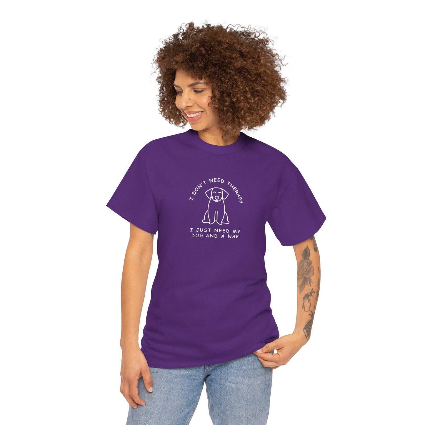 Therapy Dog - Cotton Tee - Real Rad Boutique