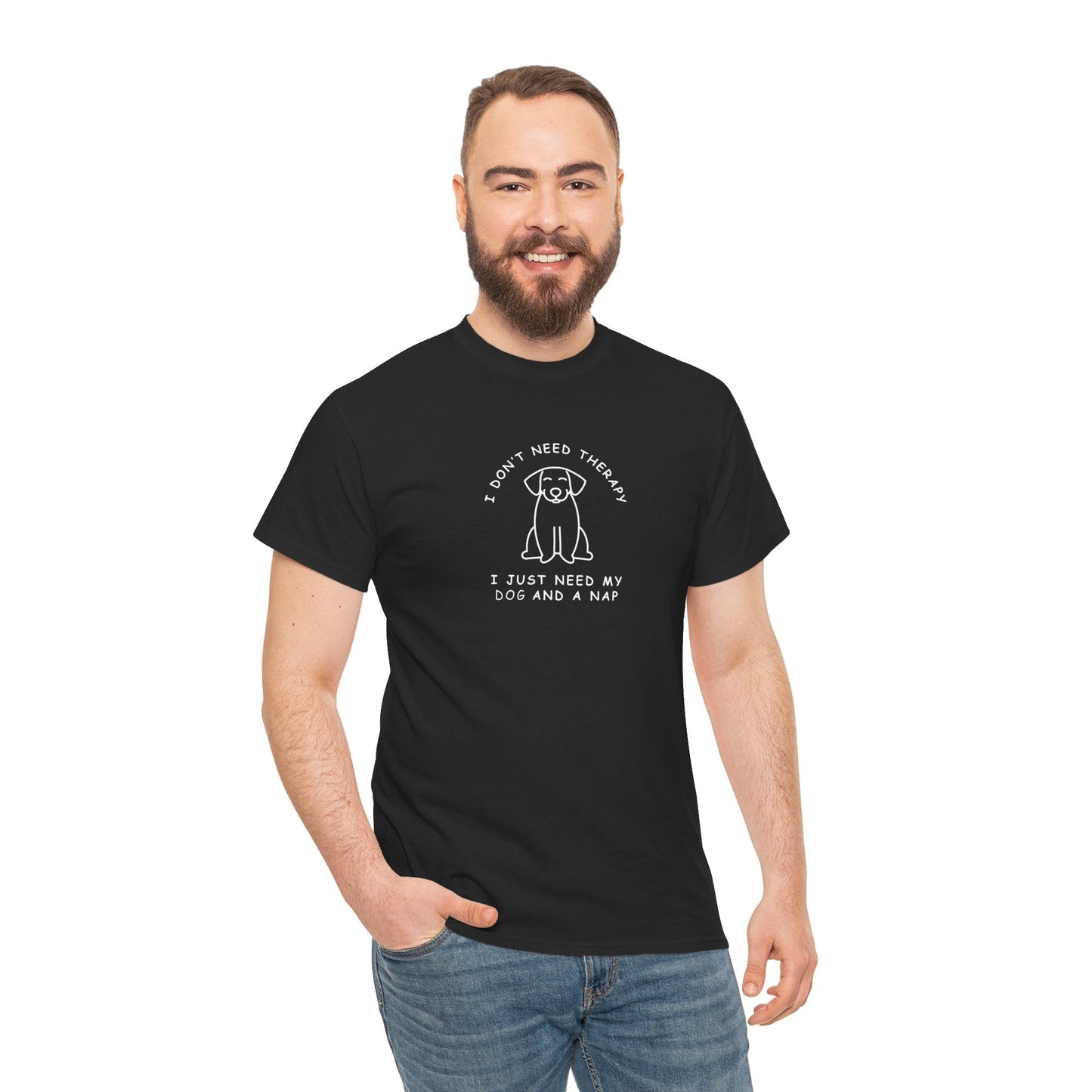 Therapy Dog - Cotton Tee - Real Rad Boutique