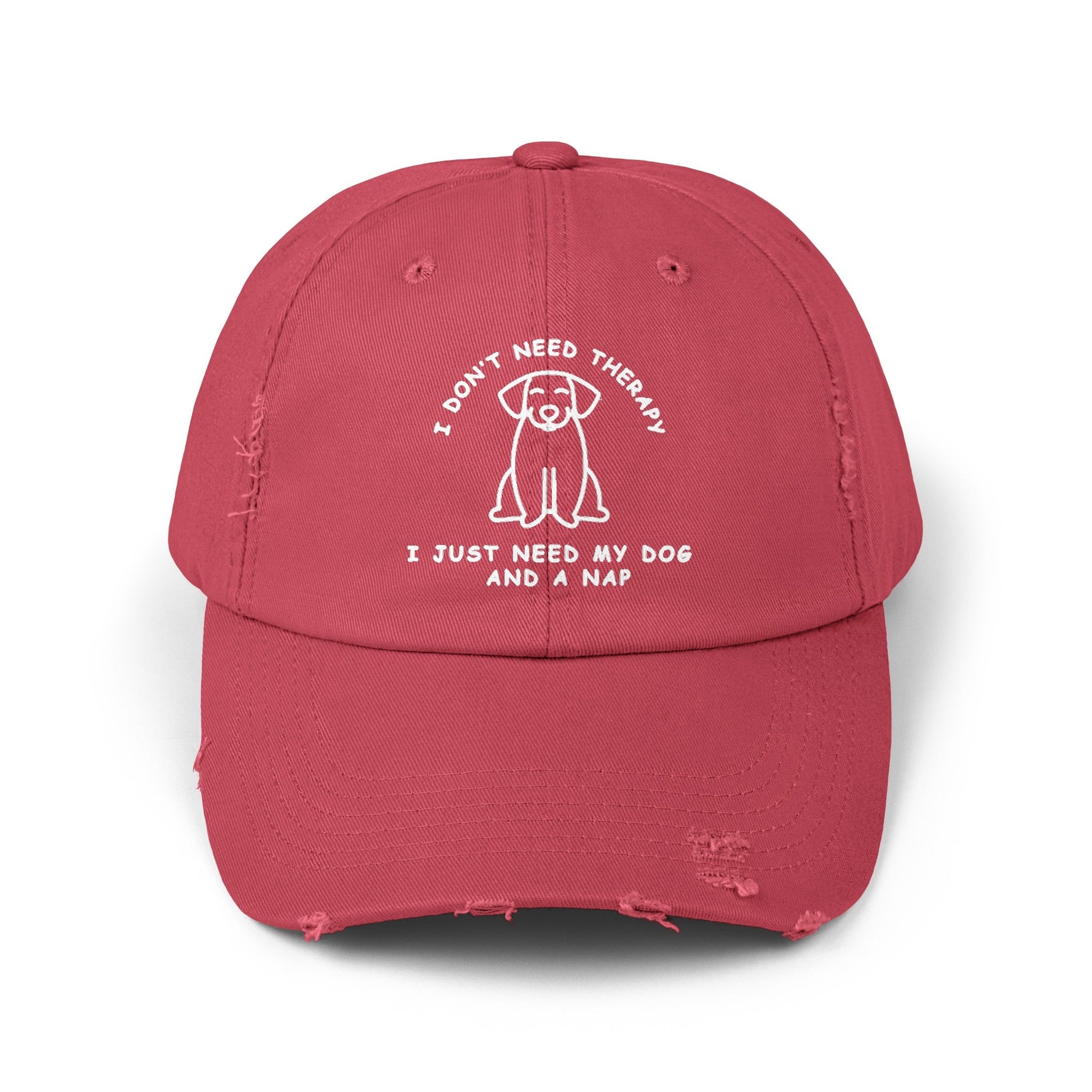 Therapy Dog - Distressed Cap - Real Rad Boutique