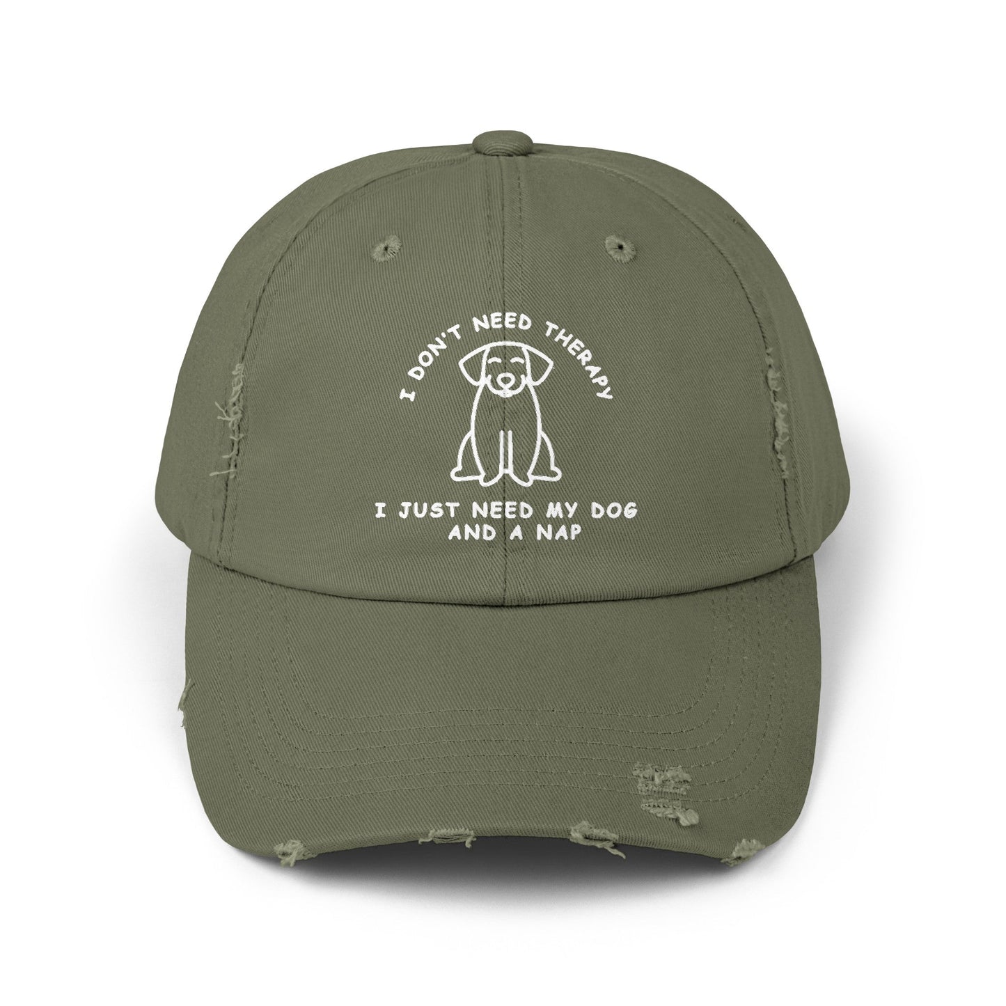 Therapy Dog - Distressed Cap - Real Rad Boutique