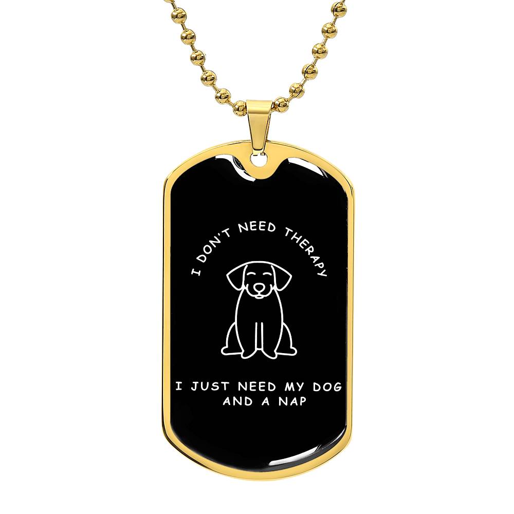 Therapy Dog - Dog Tag - Real Rad Boutique