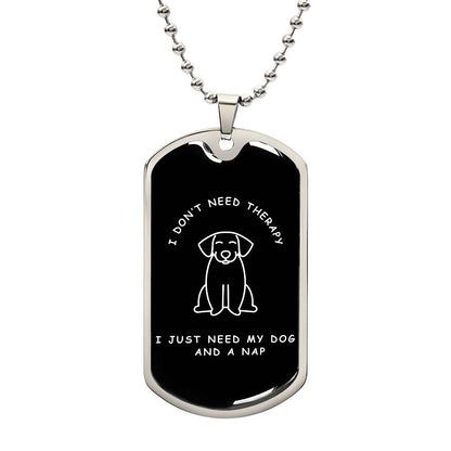 Therapy Dog - Dog Tag - Real Rad Boutique