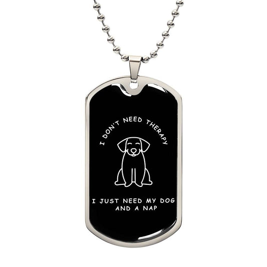 Therapy Dog - Dog Tag - Real Rad Boutique