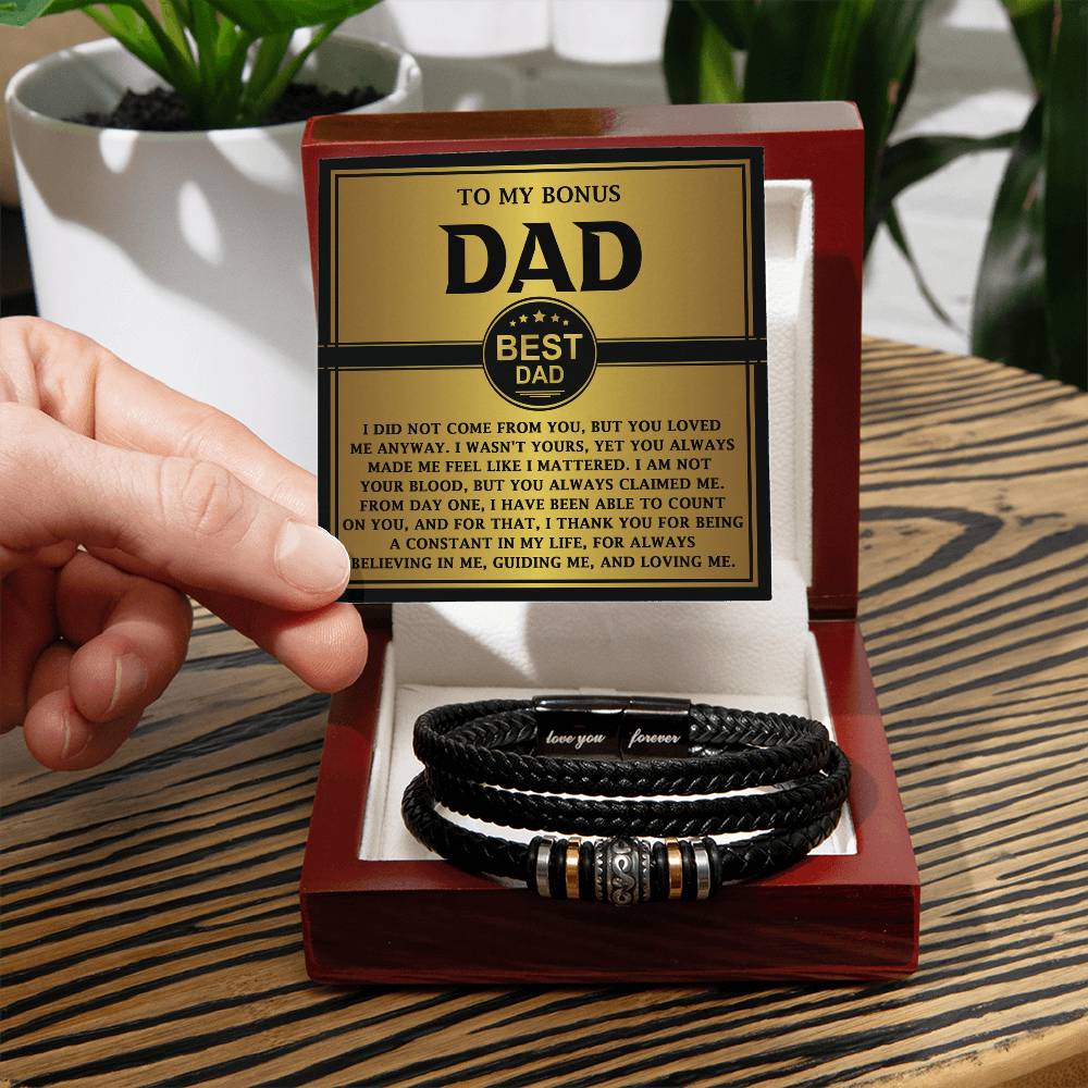 Unconditional Love: A Tribute to Dad - Love You Forever Bracelet - Real Rad Boutique