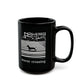 Wiener Crossing - Black Mug - Real Rad Boutique