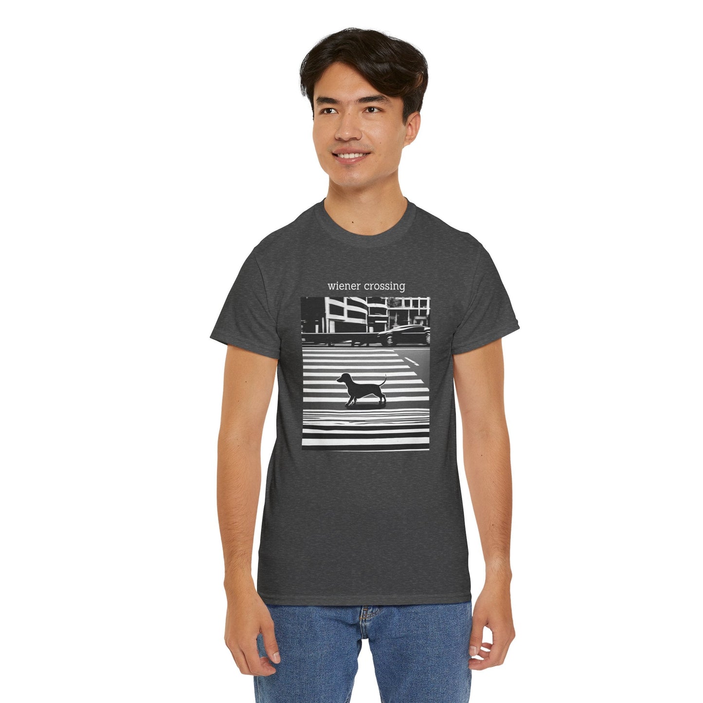 Wiener Crossing - Cotton Tee - Real Rad Boutique