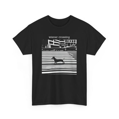 Wiener Crossing - Cotton Tee - Real Rad Boutique