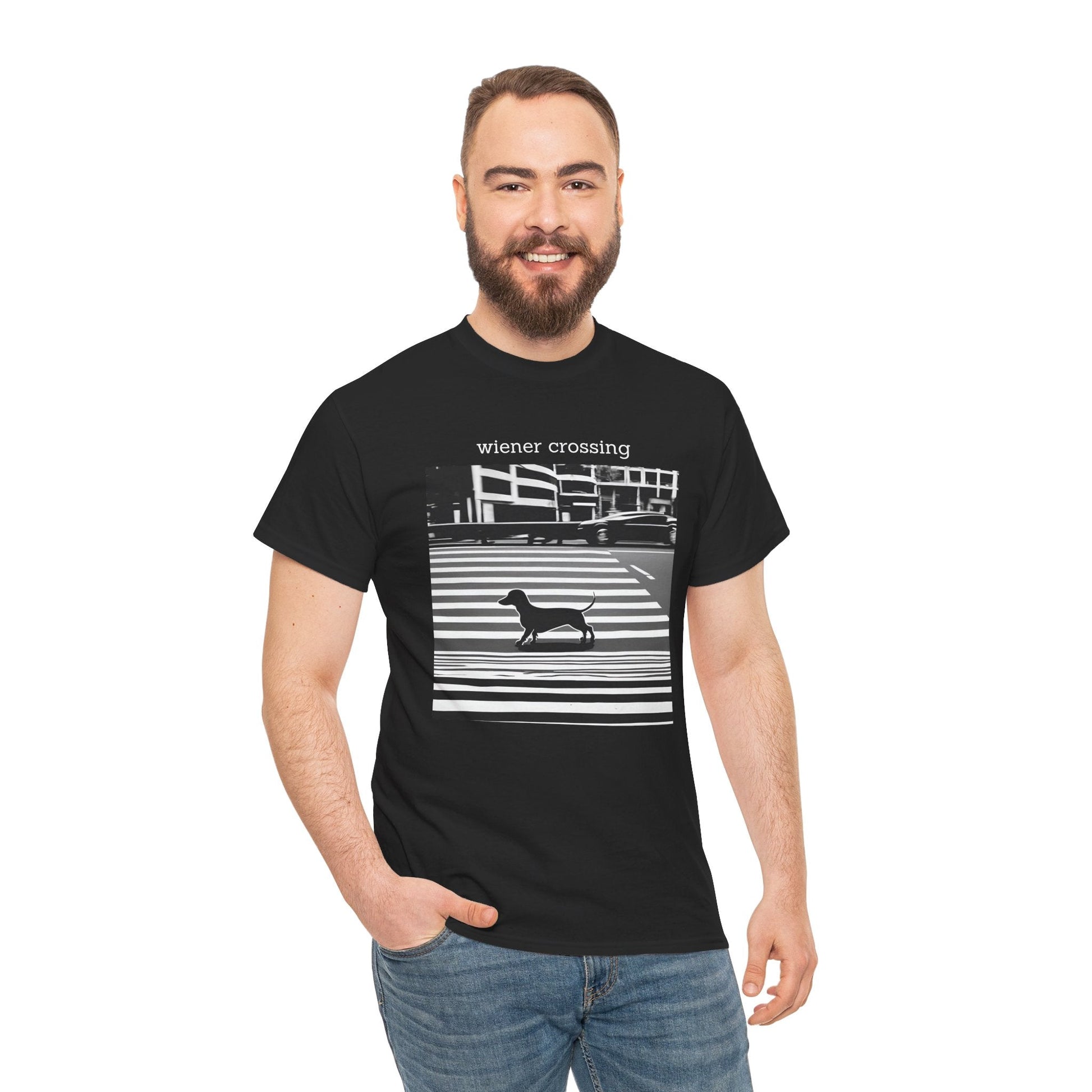 Wiener Crossing - Cotton Tee - Real Rad Boutique