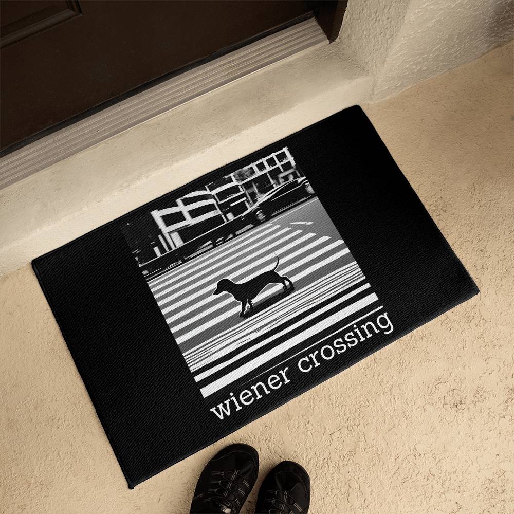 Wiener Crossing - Welcome Mat - Real Rad Boutique