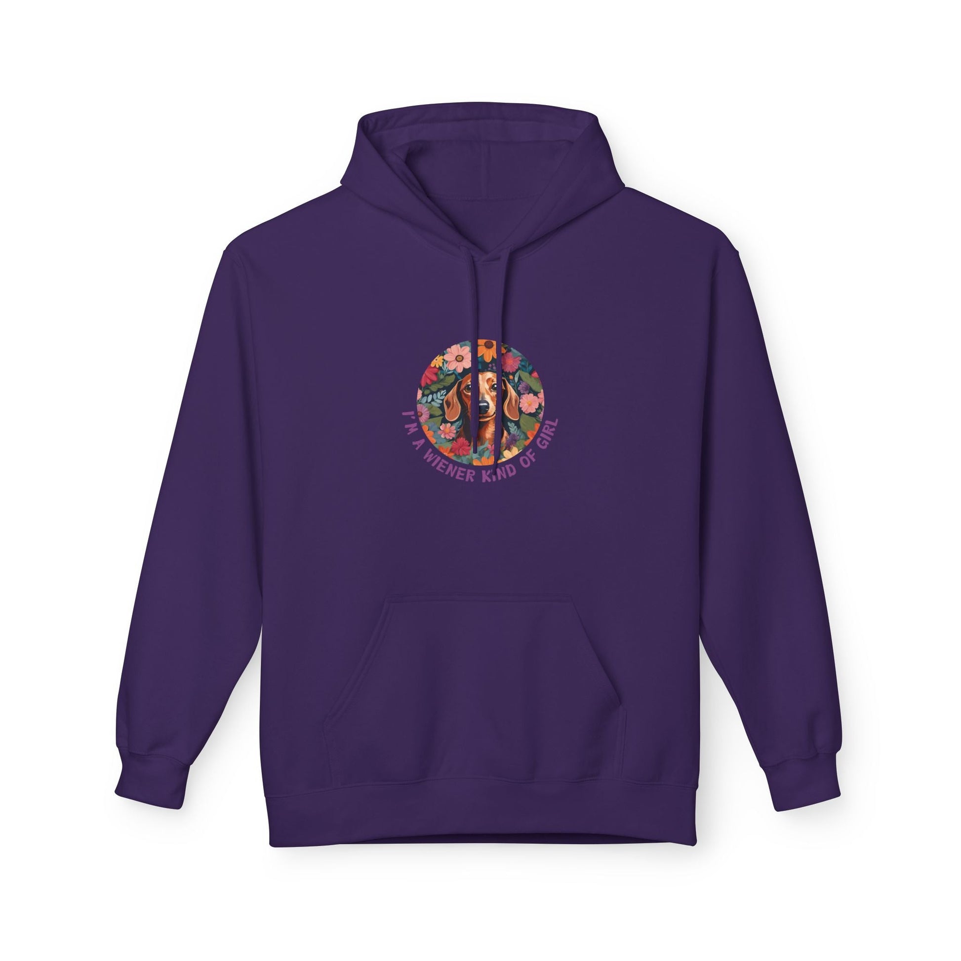 Wiener Kind Of Girl - Softstyle Fleece Hoodie - Real Rad Boutique