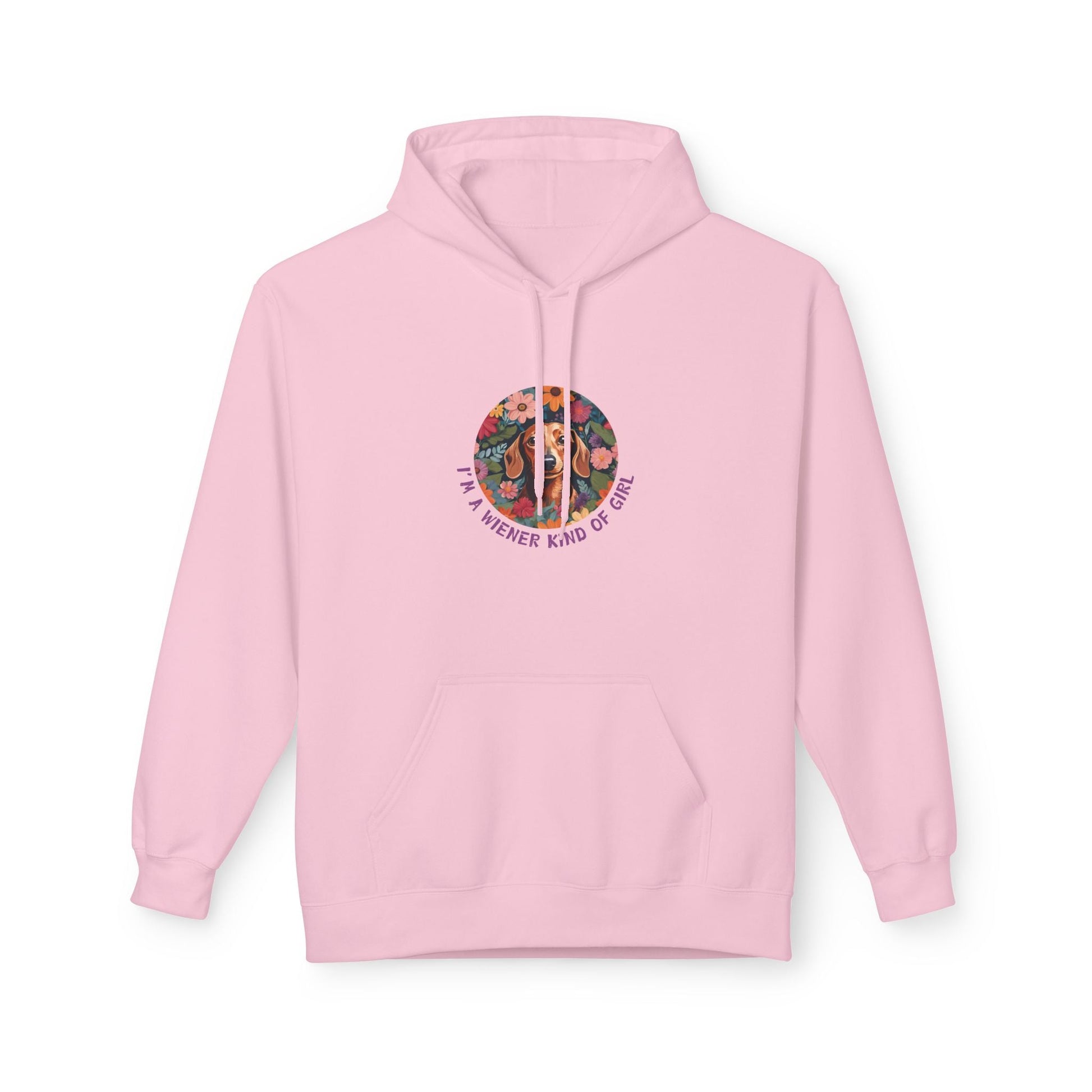 Wiener Kind Of Girl - Softstyle Fleece Hoodie - Real Rad Boutique