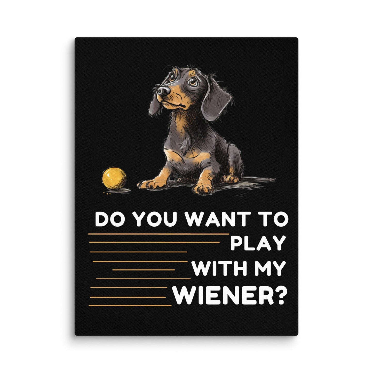 Wiener Play - Canvas - Real Rad Boutique