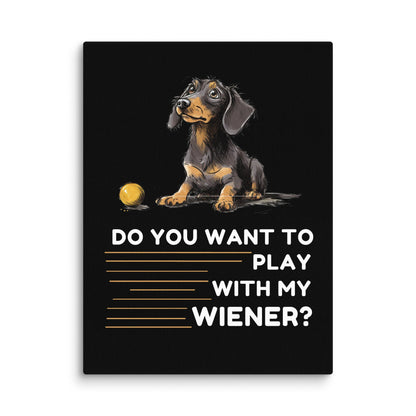 Wiener Play - Canvas - Real Rad Boutique