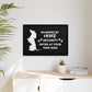 Wiener Security - Matte Canvas, Black Frame - Real Rad Boutique