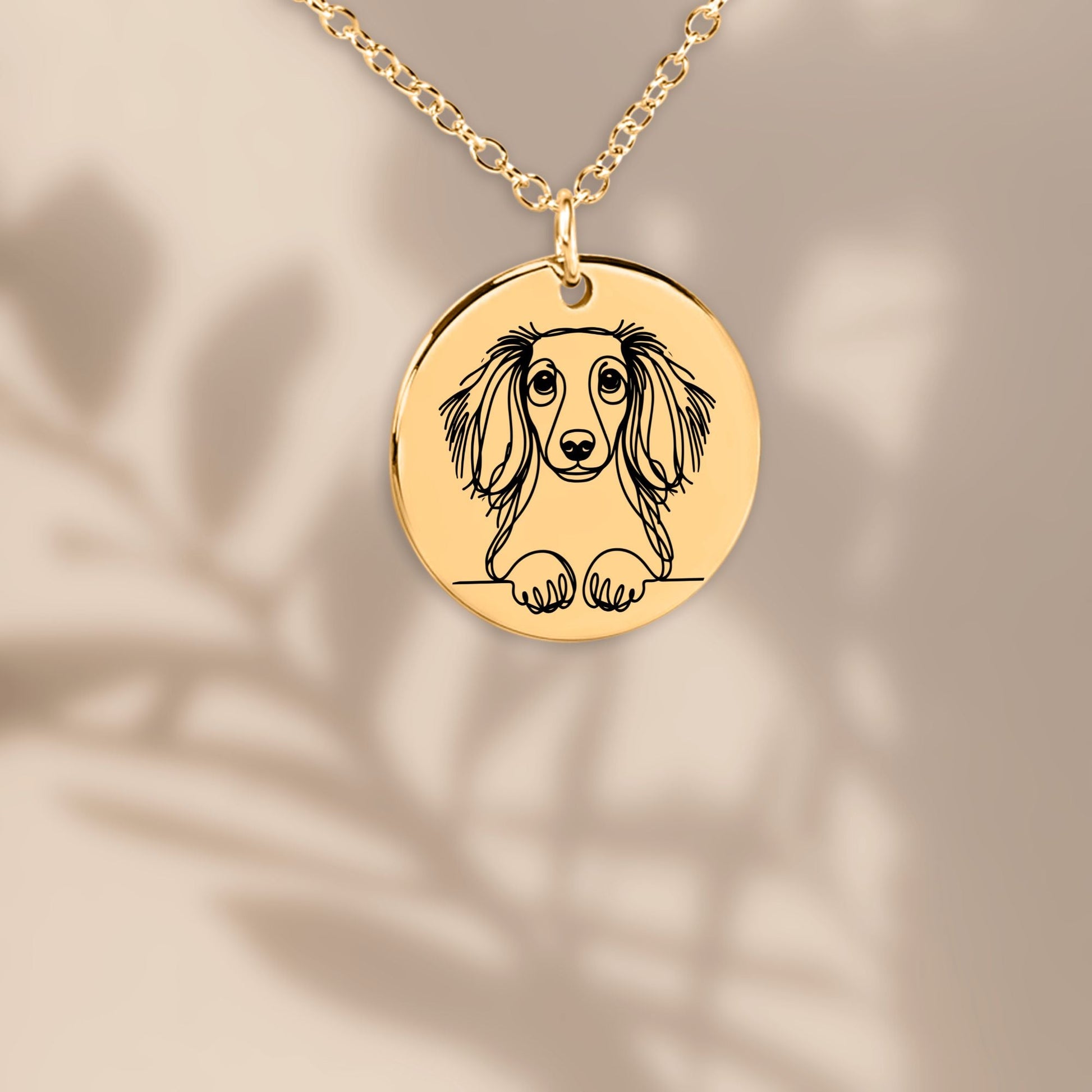 Wiener Wag - Dachshund Valentine Necklace | Gift for Her - Real Rad Boutique