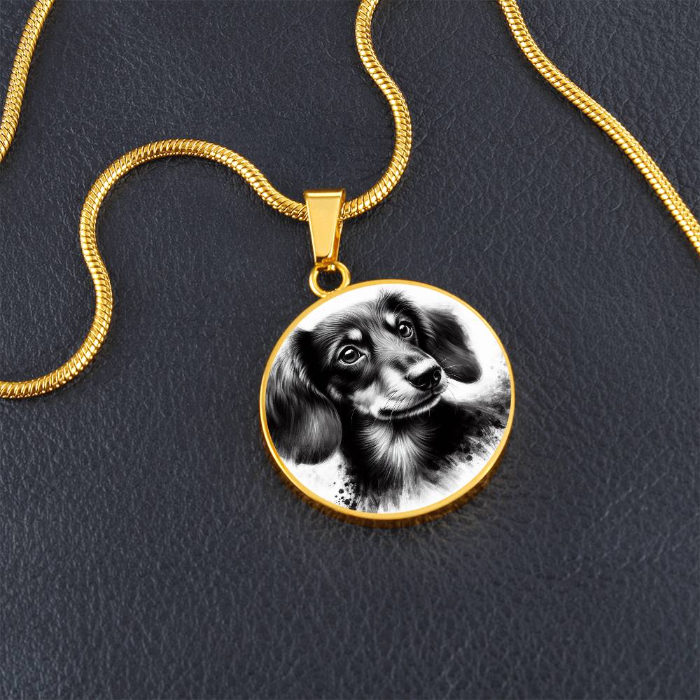 Wiener Wishes - Circle Necklace - Real Rad Boutique