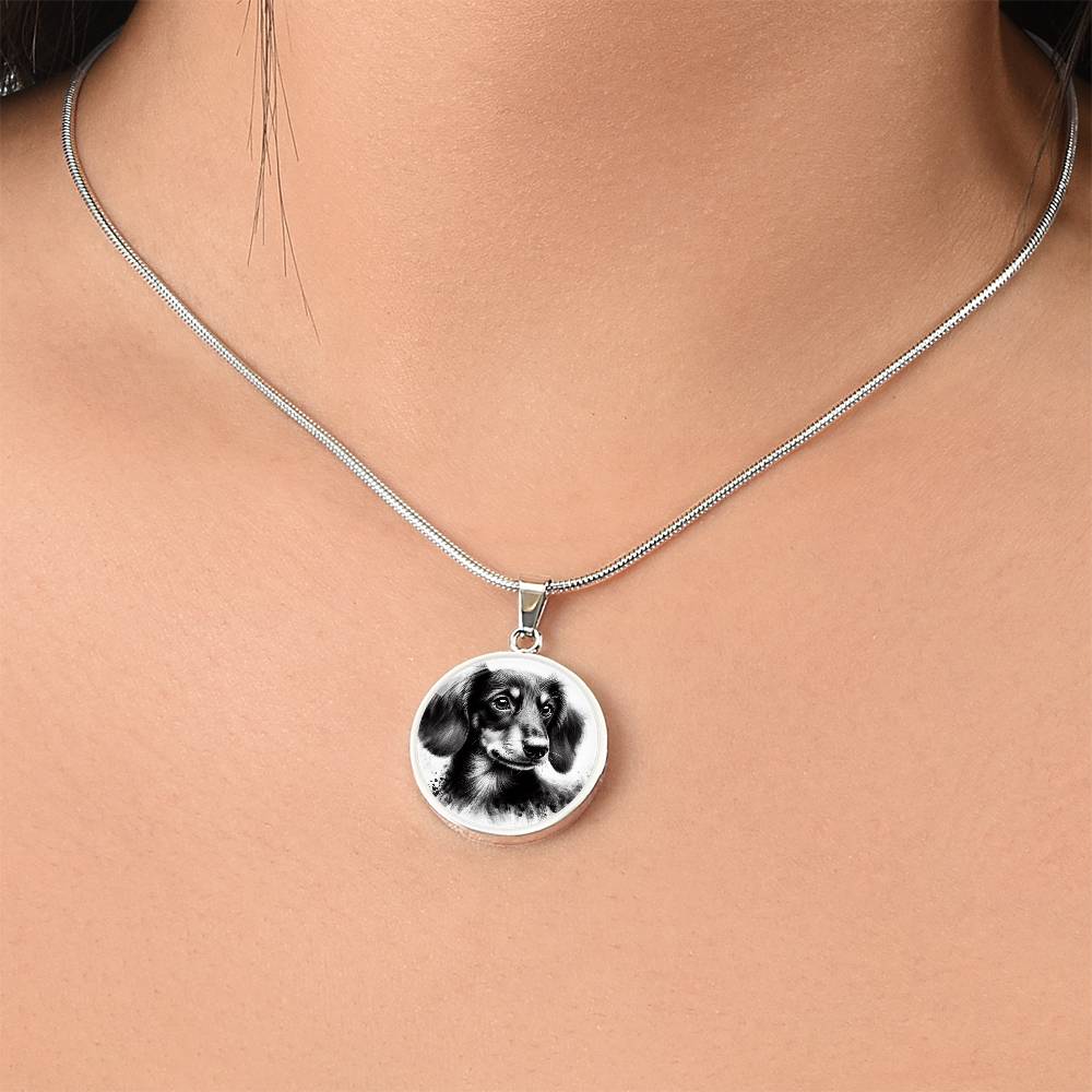 Wiener Wishes - Circle Necklace - Real Rad Boutique