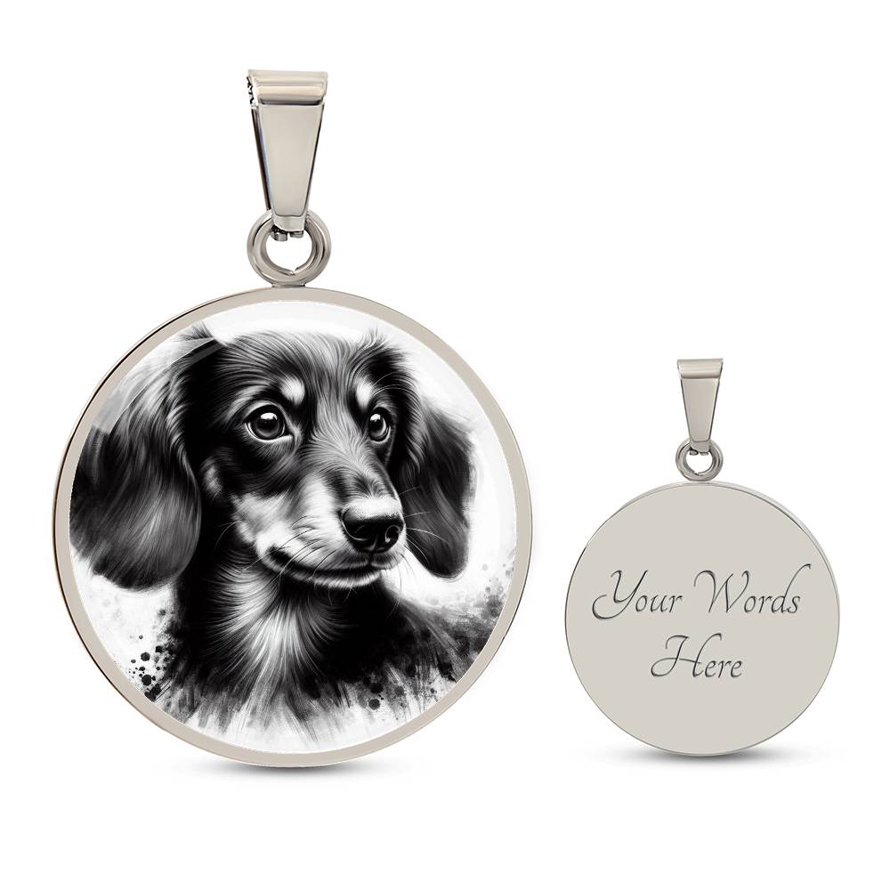 Wiener Wishes - Circle Necklace - Real Rad Boutique