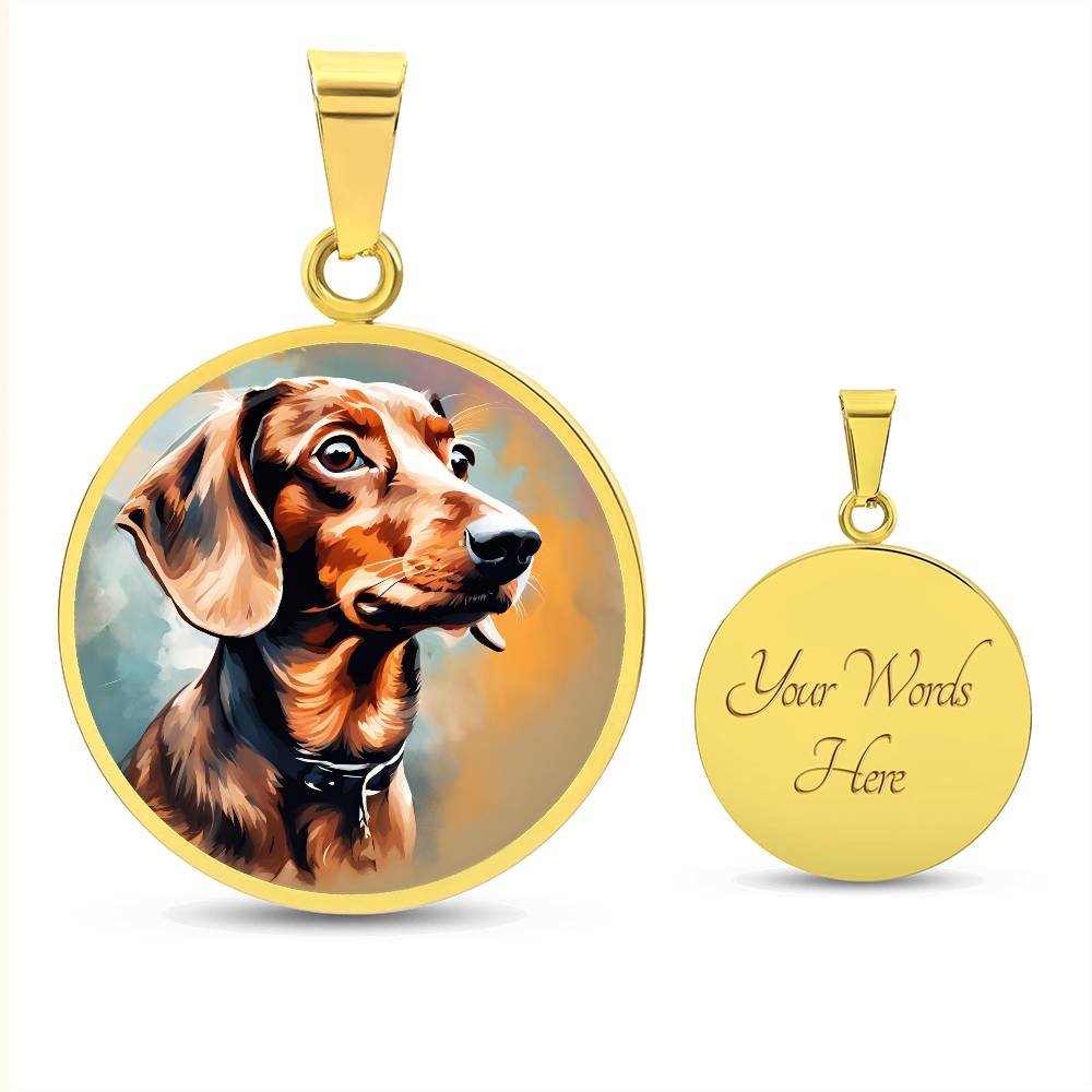 Wiener Wishes - Dachshund Pendant - Real Rad Boutique