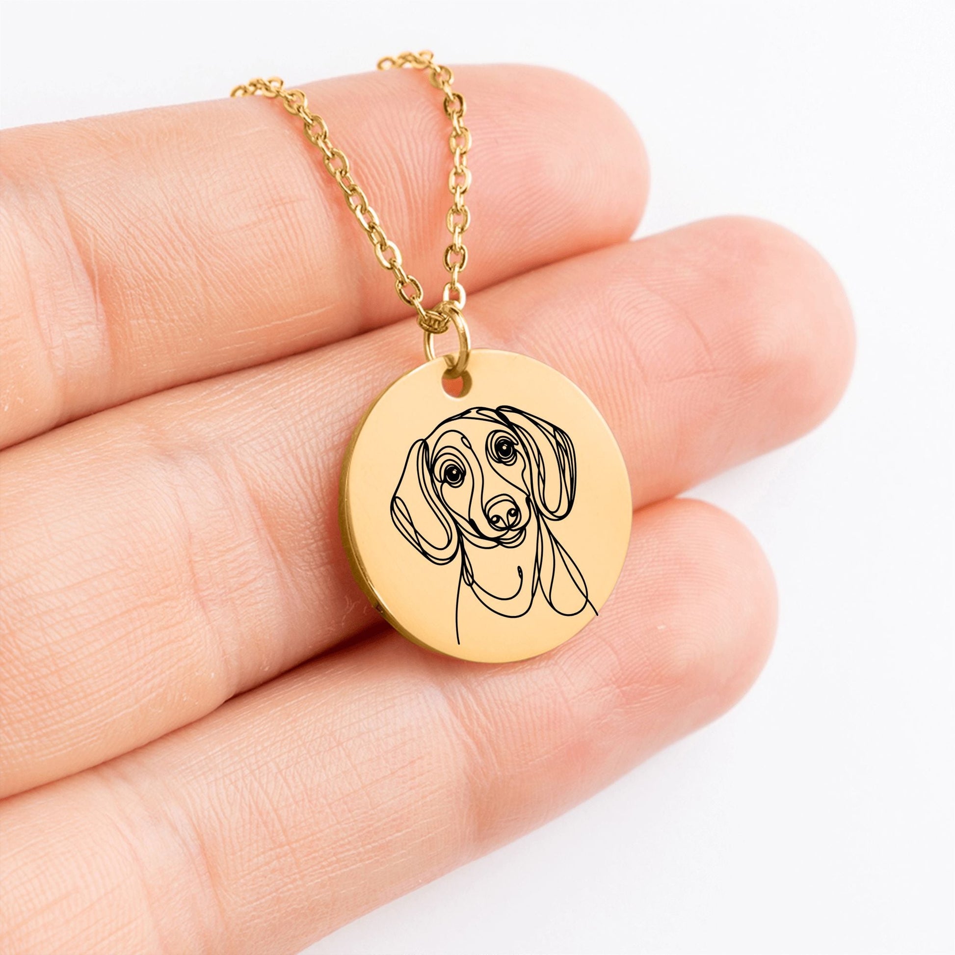 Wienerful Woman - Dachshund Valentine Necklace | Gift for Her - Real Rad Boutique