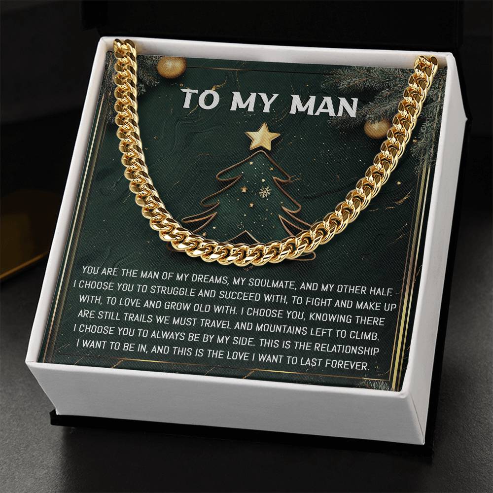 With You Through It All Cuban Link Chain - Real Rad Boutique