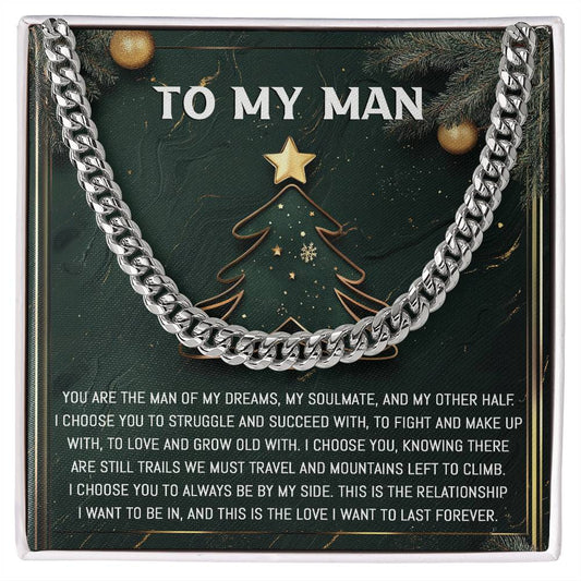 With You Through It All Cuban Link Chain - Real Rad Boutique