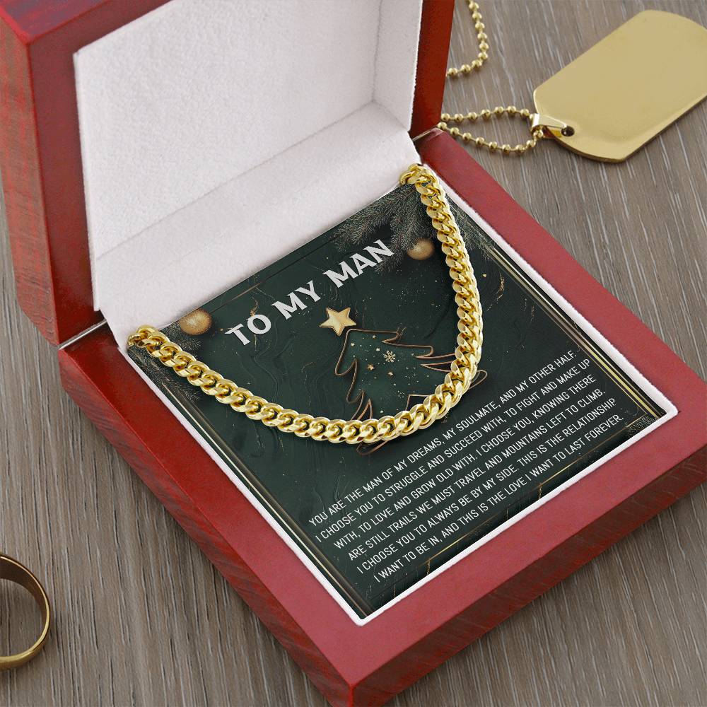 With You Through It All Cuban Link Chain - Real Rad Boutique