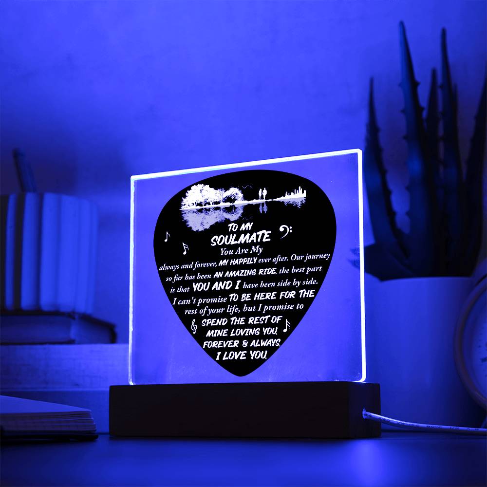 A Timeless Tribute to Our Journey - Acrylic Square Plaque - Real Rad Boutique