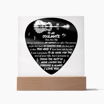 A Timeless Tribute to Our Journey - Acrylic Square Plaque - Real Rad Boutique