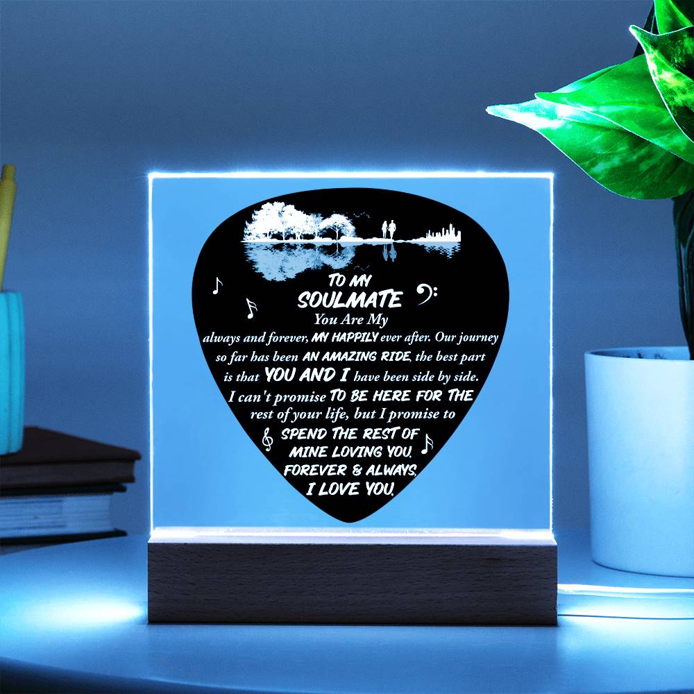 A Timeless Tribute to Our Journey - Acrylic Square Plaque - Real Rad Boutique