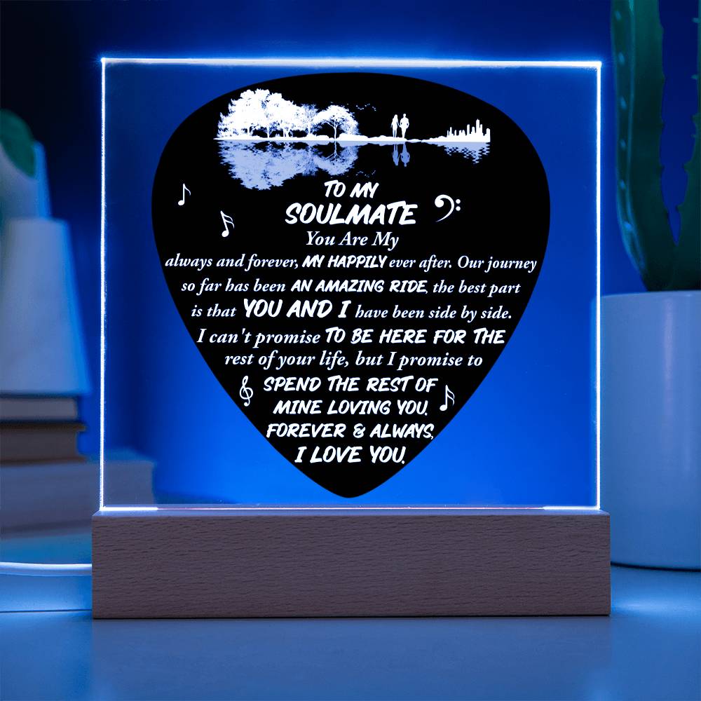 A Timeless Tribute to Our Journey - Acrylic Square Plaque - Real Rad Boutique