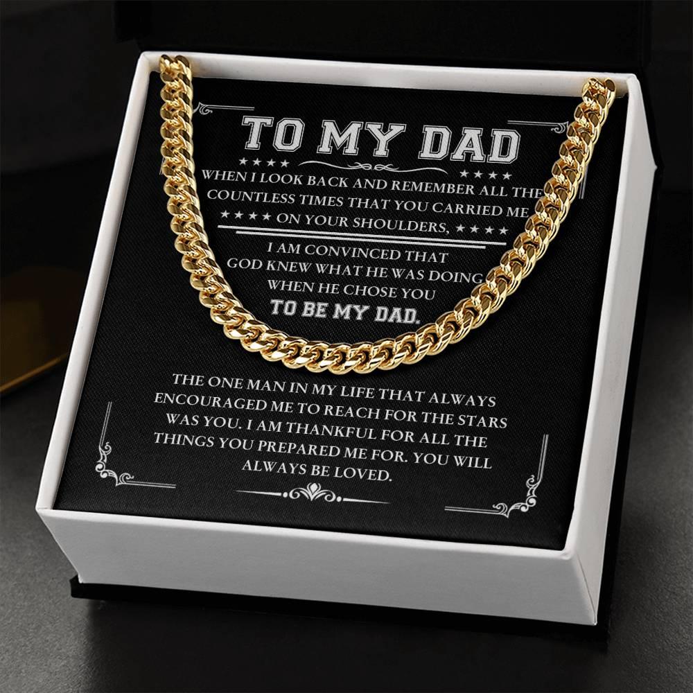 'Always Loved' Cuban Link Chain - Real Rad Boutique