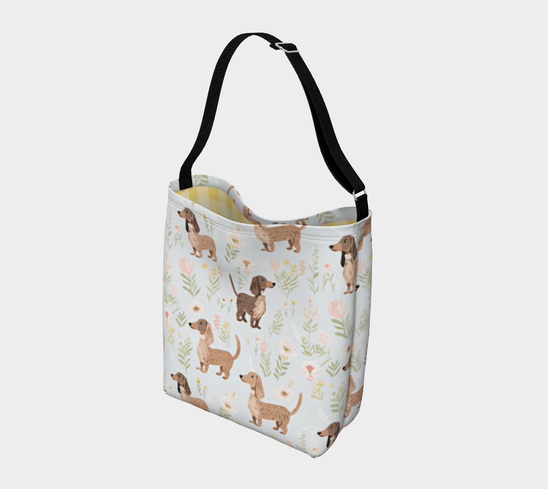 Artistic Delight - Dachshund Day Tote - Real Rad Boutique