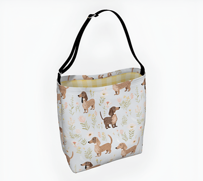 Artistic Delight - Dachshund Day Tote - Real Rad Boutique