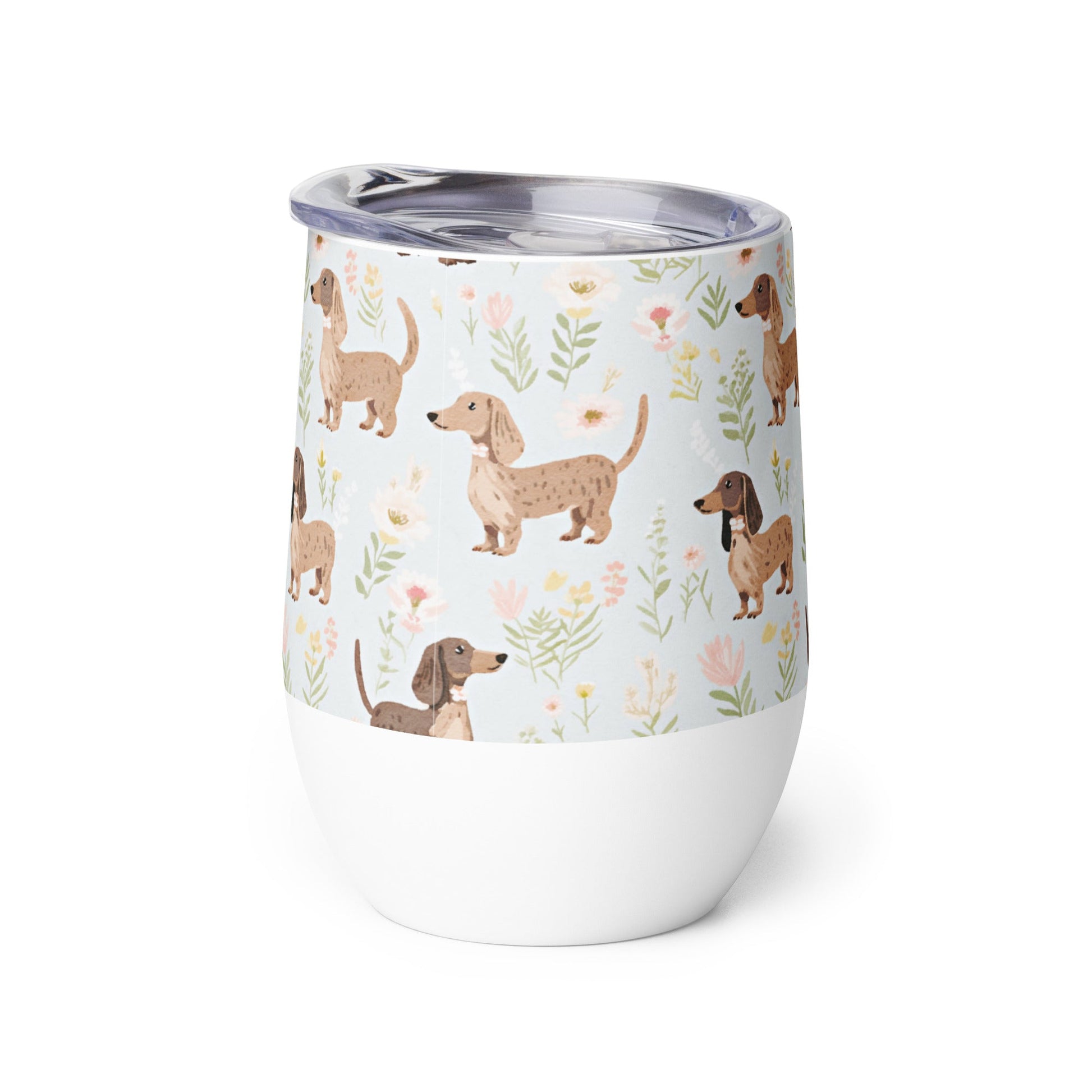 Artistic Delight - Dachshund Wine Tumbler - Real Rad Boutique